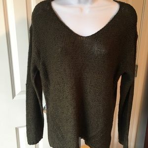RDI Sweater Dark Green With Elbow Patches Size SP